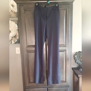 Tahari Gray Trousers, Size 14, Worn Once, 33" inseam